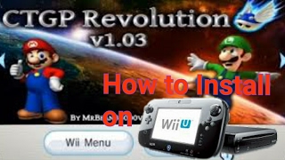 How to install and run MkWii CTGP Wii UWii with smash stack [upl. by Hardwick]