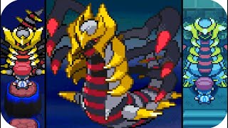 Pokémon Platinum  Giratina Locations and Battles Distortion World  Turnback Cave [upl. by Onaireves]