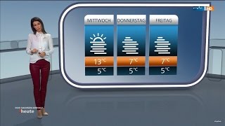 Stephanie Meißner  Wetter MDR Sachsen amp SAH  21112016 [upl. by Trimble844]