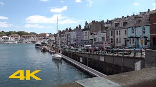 Weymouth Walk Town Centre amp Beach【4K】 [upl. by Eitisahc350]