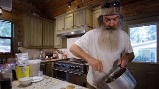 Phils 10Minute Louisiana Pralines RECIPE  Phil Robertson [upl. by Lerrad450]