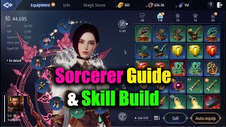 MIR4 Sorcerer Guide amp Skill Build [upl. by Panther]