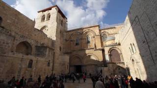 The Holy Sepulcher Ring Bells  Jerusalem [upl. by Annaili]