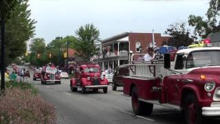 Frankenmuth MI  Antique Fire Truck Parade 73110 GLIAFAA [upl. by Mordecai]