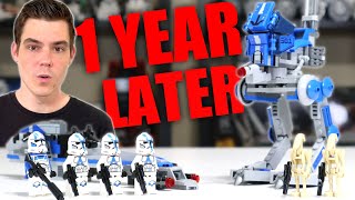 LEGO Star Wars 501st Battle Pack  1 Year Later [upl. by Ellevel]