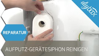 Waschmaschinen Siphon reinigen [upl. by Deeas37]