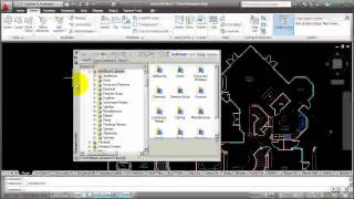 AutoCAD  How to Use Design Center [upl. by Ahsirat921]