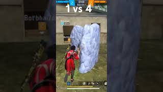 1 vs 4 Divyanshu gaming [upl. by Amliw]