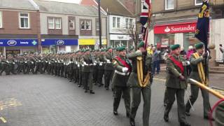 45 Royal Marine Cdo Parade Arbroath 29032017 p1 [upl. by Ecniuq103]