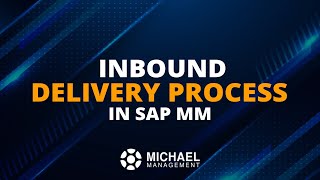 Inbound Delivery Process in SAP MM [upl. by Refinej]