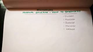 BiomoleculesHaworth structure of sucroselactose and maltosehow to rememberclass 12 [upl. by Inaliel389]