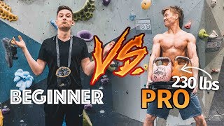 105 KG CLIMBER VS BEGINNER [upl. by Erait]