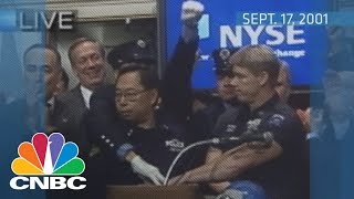 Reopening the NYSE after 911  Archives  CNBC [upl. by Castera]