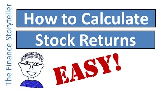 How to calculate stock returns [upl. by Azilem481]