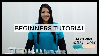 Introduction to Waxing  Beginners Hard Wax Tutorial [upl. by Berkley]