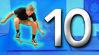 10 EASIEST BEGINNER SKATEBOARD TRICKS [upl. by Lancaster285]