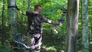 How to Use a Climbing Deer Stand [upl. by Brandyn338]