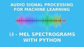 Extracting Mel Spectrograms with Python [upl. by Etteroma]