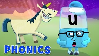 Learn to Read  Phonics for Kids  Long U Vowels [upl. by Oidivo]