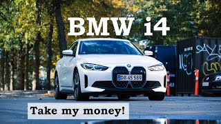 BMW i4  Fantastisk køremaskine [upl. by Colombi]