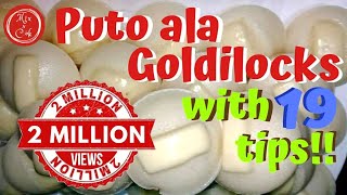 PutoAla Goldilocks with 19 tips  Mix N Cook [upl. by Judus]