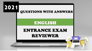 Entrance Exam Reviewer 2021  Common Questions with Answers in English [upl. by Sibeal]