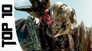 TOP 10 SCENES  MEGATRON quotTF 1235quot [upl. by Angelo790]