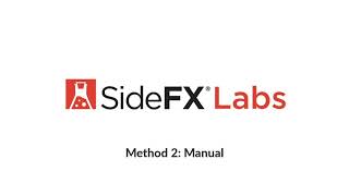 SideFX Labs Installation [upl. by Nnaeus591]