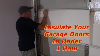 How To Insulate Your Garage Door [upl. by Aicnorev]