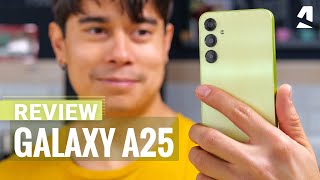 Samsung Galaxy A25 review [upl. by Yrailih]