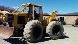 Massey Ferguson 320 Log Skidder [upl. by Boutis871]