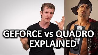 GeForce vs Quadro as Fast As Possible [upl. by Acsicnarf772]