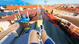 Prague Parkour POV 🇨🇿 [upl. by Abba]