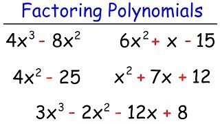 How To Factor Polynomials The Easy Way [upl. by Draw872]