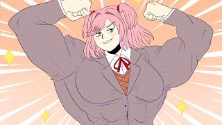 【Doki Doki Literature Club】Bigger Better Stronger Ver Buffsuki【Meme】 [upl. by Llerruj]