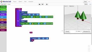 BlocksCAD Modules Part 1 [upl. by Cross411]