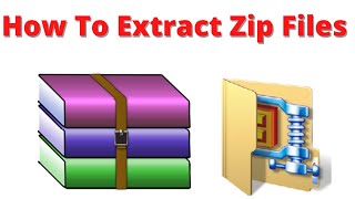 how to extract zip files on your pc easily [upl. by Yedarb]