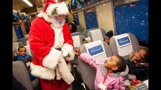 THE POLAR EXPRESS Train Ride at the BampO Railroad Museum [upl. by Sierra]