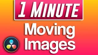 Davinci Resolve  How to Move Images Animate Movement [upl. by Esimaj]