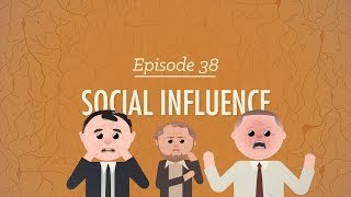 Social Influence Crash Course Psychology 38 [upl. by Cattima]