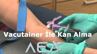 Kan Alma İşlemi Vacutainer İle Kan Nasıl Alınır [upl. by Yanahc]