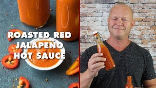 Roasted Red Jalapeno Pepper Hot Sauce Recipe  Chili Pepper Madness [upl. by Schaumberger]