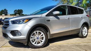 2017 Ford Escape SE 20L EcoBoost Start Up InDepth Review [upl. by Enrobialc]