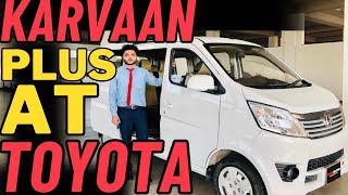 CHANGAN KARVAAN PLUS AT TOYOTA DEALERSHIP AVAILABLE IN TSURE [upl. by Niasuh303]