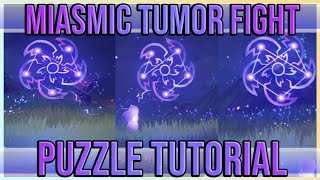 Miasmic Tumor Puzzle Tutorial  Genshin Impact [upl. by Eenrahc352]