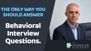 Behavioral  Competency Interview Questions And Answers How To Handle Them [upl. by Laundes]