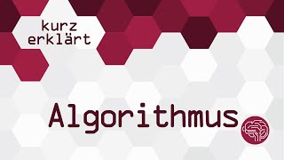 Algorithmus  Kurz erklärt [upl. by Alaunnoif650]