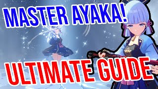 ULTIMATE Ayaka Guide  ALL Weapons RANKED Teams and MORE Genshin Impact [upl. by Aihsekan968]