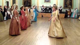 Bath Minuet Ball Demo 2013 Dance 3 [upl. by Ehcram675]