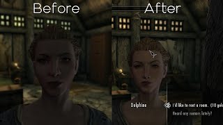 How to give all NPCs High Poly Head SKYRIM SE [upl. by Nevins]